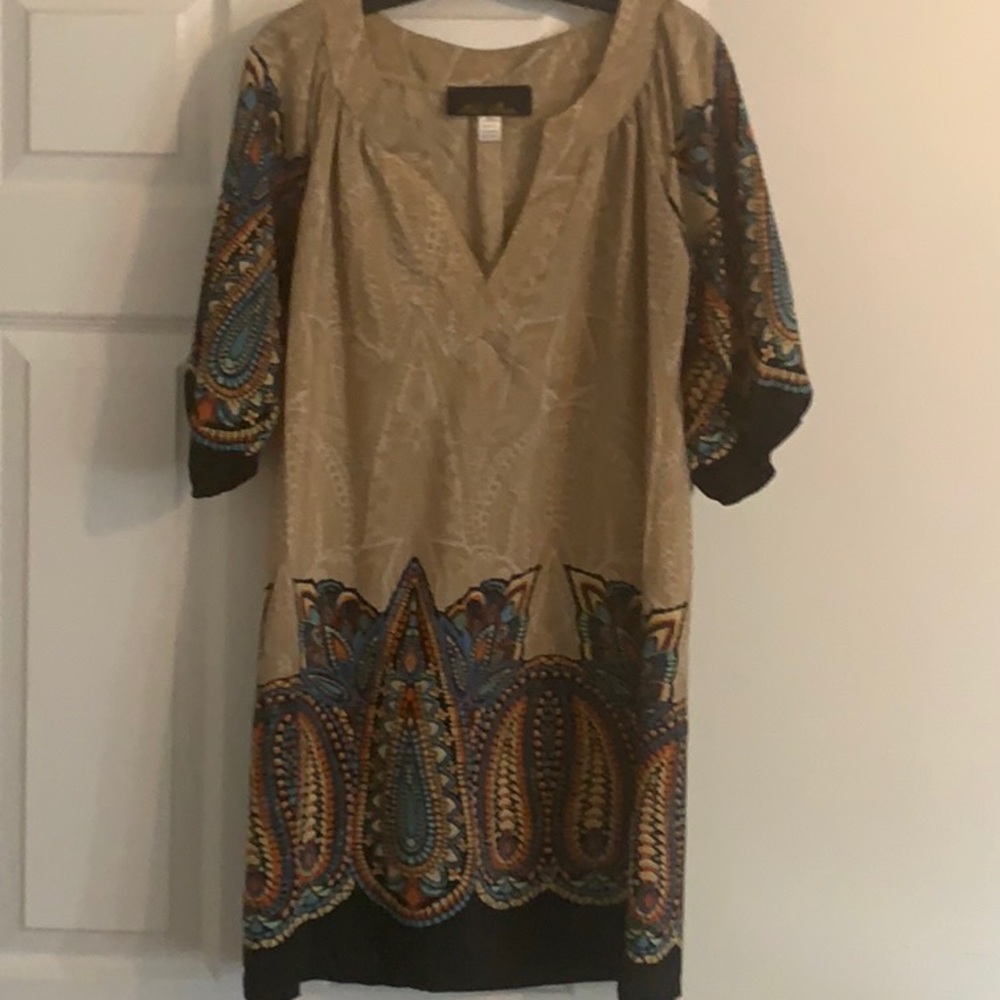 Blue Rain Boho Minidress